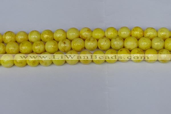 CMJ908 15.5 inches 10mm round Mashan jade beads wholesale