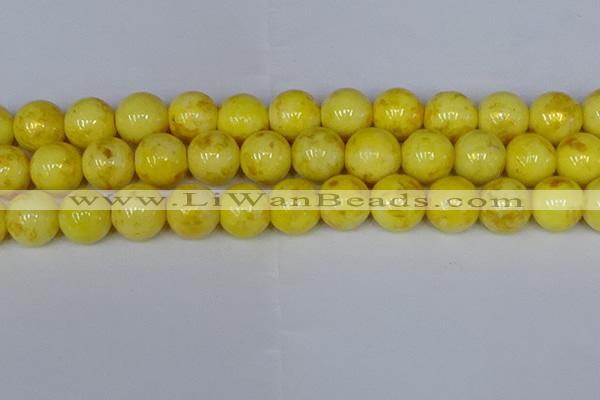 CMJ909 15.5 inches 12mm round Mashan jade beads wholesale