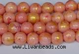 CMJ910 15.5 inches 4mm round Mashan jade beads wholesale