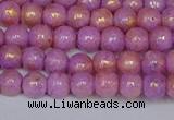 CMJ920 15.5 inches 4mm round Mashan jade beads wholesale