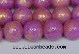 CMJ922 15.5 inches 8mm round Mashan jade beads wholesale