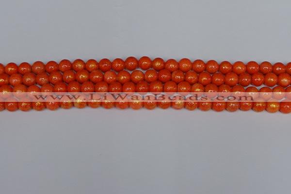 CMJ930 15.5 inches 4mm round Mashan jade beads wholesale