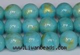 CMJ966 15.5 inches 6mm round Mashan jade beads wholesale