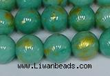 CMJ973 15.5 inches 10mm round Mashan jade beads wholesale