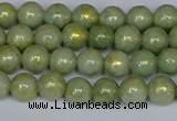 CMJ980 15.5 inches 4mm round Mashan jade beads wholesale