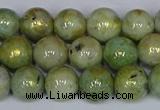 CMJ981 15.5 inches 6mm round Mashan jade beads wholesale