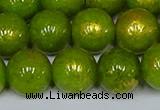 CMJ988 15.5 inches 10mm round Mashan jade beads wholesale