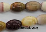 CMK128 15.5 inches 13*18mm rice mookaite beads wholesale