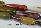 CMK227 15.5 inches 10*35mm teardrop mookaite gemstone beads