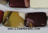 CMK267 15.5 inches 18*25mm rectangle mookaite gemstone beads