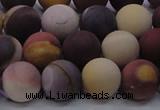 CMK294 15.5 inches 12mm round matte mookaite beads wholesale