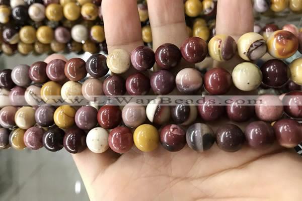 CMK333 15.5 inches 10mm round mookaite beads wholesale