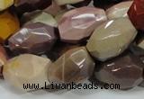 CMK50 15.5 inches 15*20mm faceted freeform mookaite beads wholesale