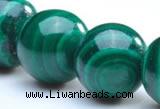 CMN03 A grade round 5mm natural malachite beads Wholesale