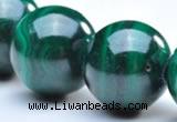 CMN06 10mm round A grade natural malachite  beads wholesale