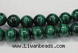 CMN152 AA grade 10mm round natural malachite beads Wholesale