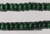 CMN206 15.5 inches 5*9mm rondelle natural malachite beads wholesale