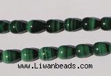 CMN218 15.5 inches 7*9mm teardrop natural malachite beads wholesale