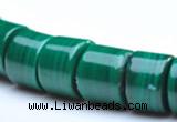 CMN23 3*4mm column shape A grade natural malachite beads