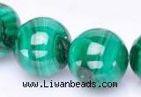 CMN29 AB grade 18mm round natural malachite beads Wholesale