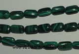 CMN301 15.5 inches 6*10mm rectangle natural malachite beads wholesale