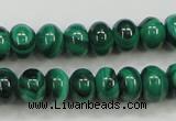 CMN400 15.5 inches 4*6mm rondelle natural malachite beads wholesale