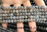 CMQ100 15.5 inches 4mm round moss quartz beads wholesale