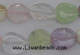 CMQ260 15.5 inches 12*14mm -14*16mm freeform multicolor quartz beads