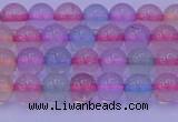 CMQ331 15.5 inches 6mm round colorful quartz beads wholesale