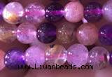 CMQ432 15.5 inches 6mm round mixed quartz beads wholesale