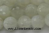 CMS1044 15.5 inches 12mm faceted round A grade white moonstone beads