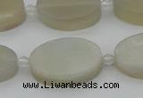 CMS1142 15.5 inches 15*22mm oval moonstone gemstone beads