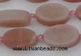 CMS1147 15.5 inches 12*20mm oval moonstone gemstone beads