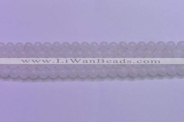 CMS1253 15.5 inches 10mm round natural white moonstone beads