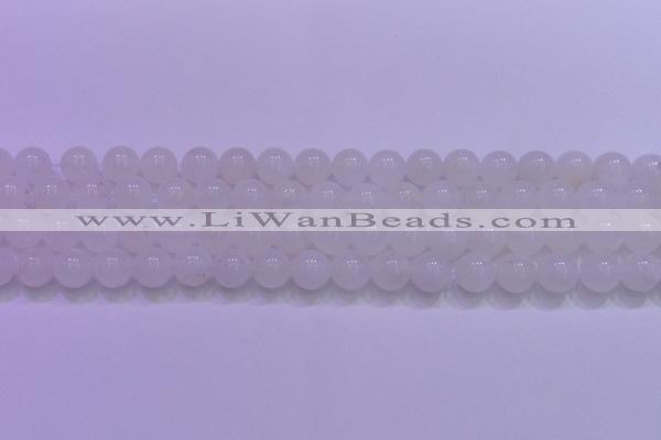 CMS1254 15.5 inches 12mm round natural white moonstone beads