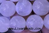 CMS1404 15.5 inches 12mm round white moonstone beads wholesale