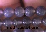 CMS1421 15.5 inches 6mm round black moonstone beads wholesale