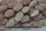 CMS15 15.5 inches 10*14mm oval moonstone gemstone beads wholesale