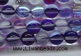 CMS1572 15.5 inches 8mm round synthetic moonstone beads wholesale