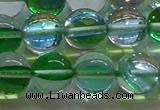 CMS1604 15.5 inches 12mm round synthetic moonstone beads wholesale