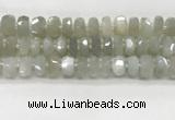 CMS1657 15.5 inches 6*12mm - 8*13mm faceted tyre moonstone beads