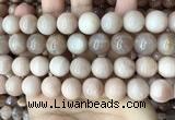 CMS1675 15.5 inches 14mm round moonstone beads wholesale