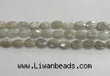 CMS1806 15.5 inches 8*12mm faceted oval AB-color moonstone beads