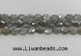 CMS1811 15.5 inches 10*12mm faceted oval AB-color moonstone beads