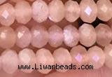 CMS1865 15.5 inches 3*4mm faceted rondelle moonstone beads wholesale