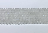 CMS2005 15.5 inches 6mm round white moonstone gemstone beads