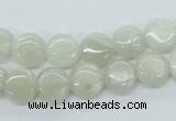 CMS209 15.5 inches 10mm flat round moonstone gemstone beads wholesale