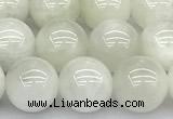 CMS2096 15 inches 8mm round white moonstone beads