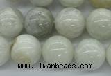 CMS217 15.5 inches 16mm round white moonstone gemstone beads