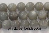 CMS306 15.5 inches 11mm round natural grey moonstone beads wholesale